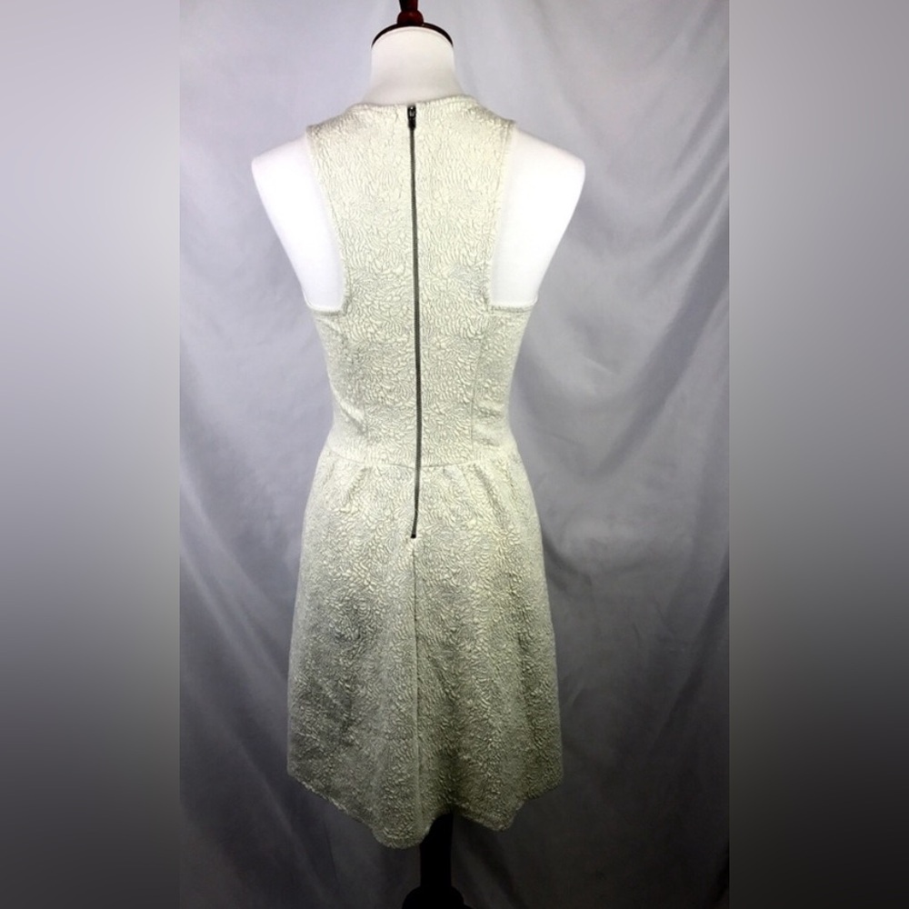 NWT Xhilaration Ivory Sleeveless Floral Embroidered Dress - Picture 2 of 11